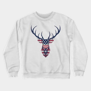 American elk Crewneck Sweatshirt